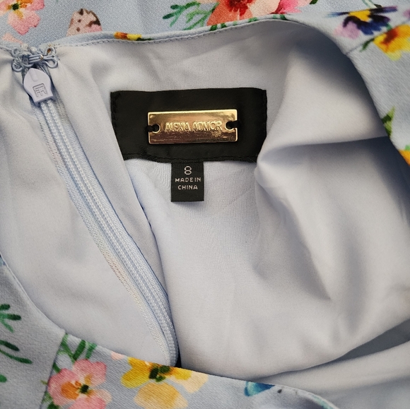 Alexia Admore Floral Sleeveless Midi Dress Size 8 - Picture 7 of 7